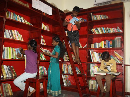 Bibliothek in Kadambadi